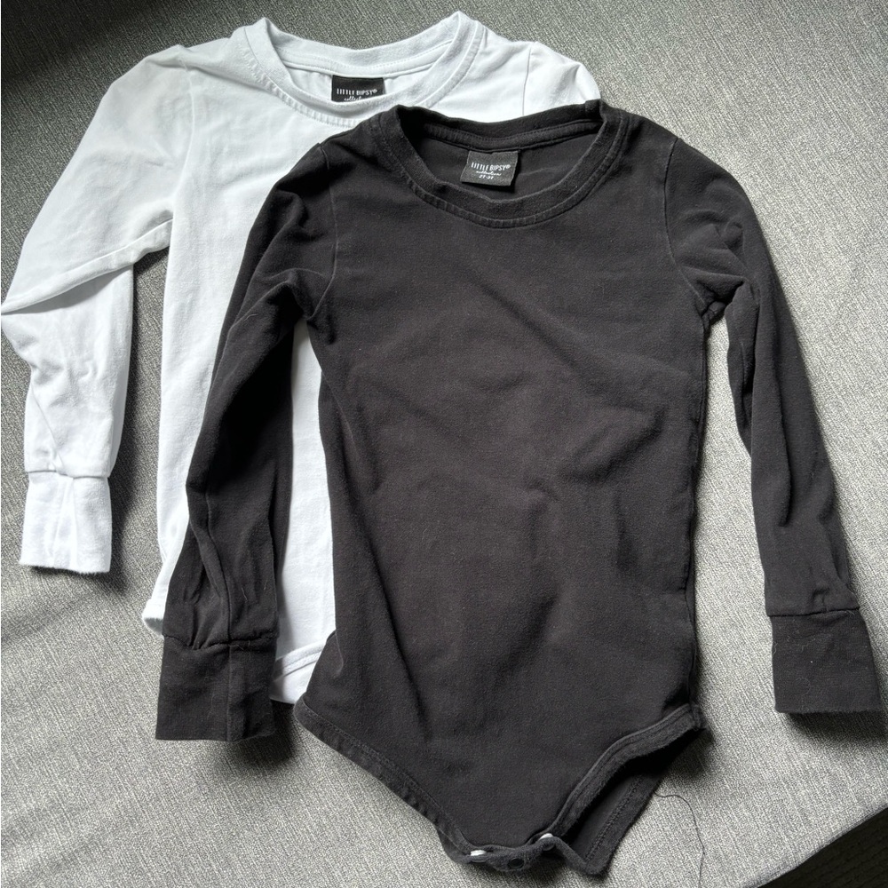Little bipsy long sleeve onesies 2t-3t